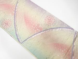 華文模様織り出し袋帯